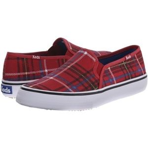 Keds Double Decker Plaid Slip On Shoes